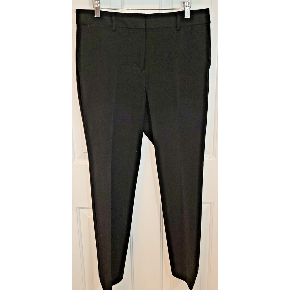 Talbots Pants Womens 12P Barely Boot Cut Black Dress Career Stretch Professional
